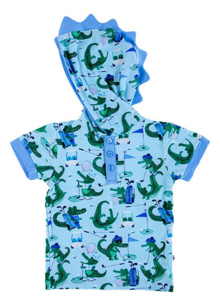 Boy's Hooded T-Shirt - Palmer (Golf Gators) Baby & Toddler Tops