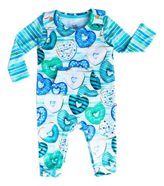 Boy's Long Sleeve Jumper Outfit Set - Romeo (Heart Donuts) Baby & Toddler Outfits