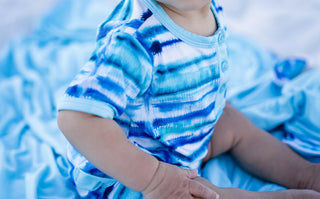 Boy's Pocket Shortie Romper - Cruz (Tie-Dye) Baby One-Pieces