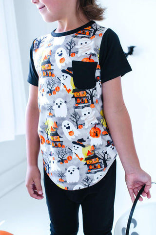 Boy's Pocket T-Shirt - Freddy (Ghosts) Baby & Toddler Tops