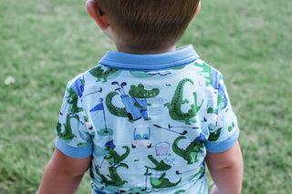 Boy's Polo Shirt - Palmer (Golf Gators) Baby & Toddler Tops