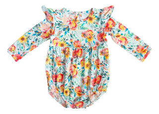 Girl's Bubble Romper - Olivia Baby One-Pieces