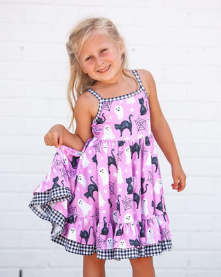 Girl's Twirl Dress, Spellbound in Orchid Baby & Toddler Dresses