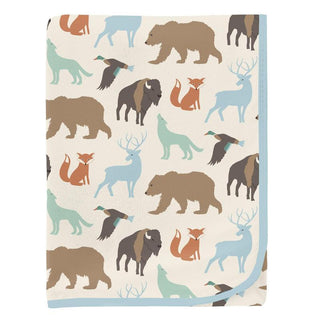 Baby Boys Print Bamboo Swaddling Blanket - National Wildlife Federation Swaddling Blankets