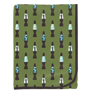 Baby Boys Print Bamboo Swaddling Blanket - Grasshopper Lava Lamps Swaddling Blankets