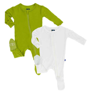 Baby Footie Sleeper Gift Set - Meadow & Natural Baby & Toddler Sleepwear