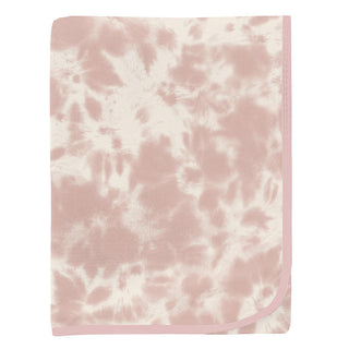 Baby Girls Print Bamboo Swaddling Blanket - Baby Rose Tie Dye Swaddling Blankets