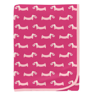 Baby Girls Print Swaddling Blanket - Calypso Pretzel Pup Swaddling Blankets