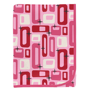 Baby Girls Print Bamboo Swaddling Blanket - Cotton Candy Mid Century Modern Swaddling Blankets