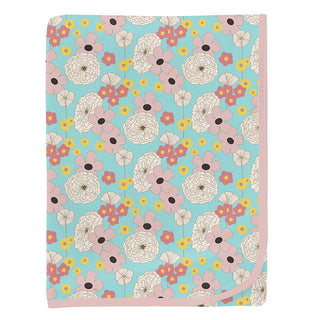 Baby Girls Print Swaddling Blanket - Summer Sky Flower Power Swaddling Blankets