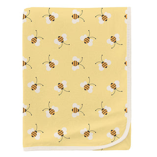 Baby Print Swaddling Blanket - Wallaby Bees Swaddling Blankets