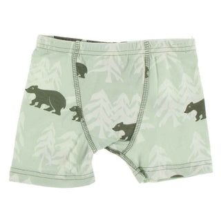 Boxer Briefs Set - Aloe Bears and Treeline and Natural Forest Animals Toddler Underwear