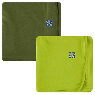 Boys Newborn Swaddling Blanket Gift Set - Moss & Meadow Swaddling Blankets