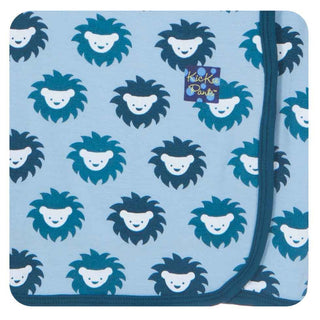 Boys Swaddling Blanket, Pond Sunshine Lion Swaddling Blankets