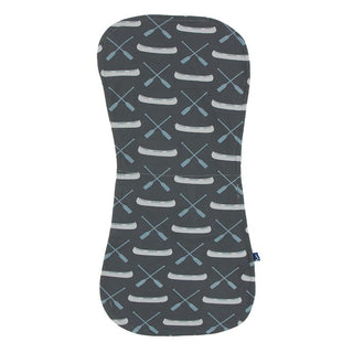 Burp Cloth Set - Jade & Stone Paddles and Canoe Burp Cloths