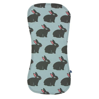 Burp Cloth Set - Stone & Jade Forest Rabbit Burp Cloths