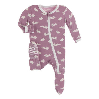 Celebration Footie with Zipper - Pegasus Bunny Baby & Toddler Sleepwear