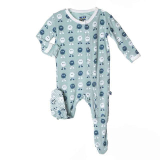 Footie - Jade Alien Baby & Toddler Sleepwear