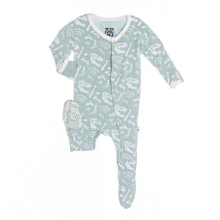 Footie - Jade Bones Baby & Toddler Sleepwear