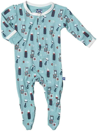 Footie Pajama - Glacier Nursery Baby & Toddler Sleepwear