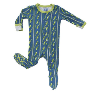 Footie Pajama - Twilight Gecko Baby & Toddler Sleepwear