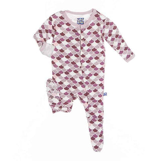 Footie - Sweet Pea Scales Baby & Toddler Sleepwear