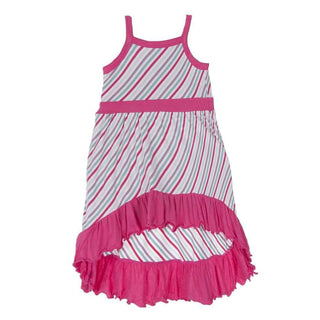 Girls Hi Lo Maxi Dress, Fariytale Stripe Baby & Toddler Dresses