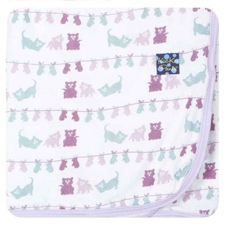 Girls Newborn Swaddling Blanket, Little Kittens' Lost Mittens Swaddling Blankets