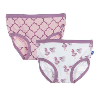 Girls Underwear (Set of 2), Garden Gate Lattice & Little Bo Peep Toddler Underwear