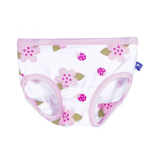 Girls Underwear (Set of 2), Lotus Turtle & Natural Ladybug Toddler Underwear