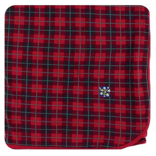 Holiday Large Throw Blanket - Plaid Swaddling & Receiving Blankets