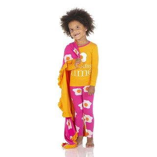 Long Sleeve Piece Print Pajama Set - Calypso Eggs Baby & Toddler Sleepwear