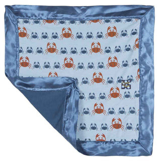 Lovey Blanket- Pond Crabby Swaddling & Receiving Blankets