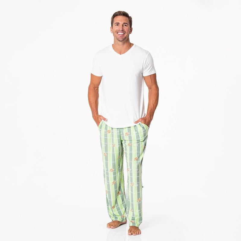 Men s Print Bamboo Pajama Pants Football