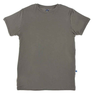 Men's Basic Short Sleeve Tee, Cobblestone Shirts & Tops