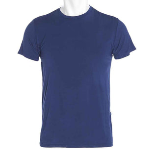 Men's Basic Short Sleeve Tee, Flag Blue Shirts & Tops