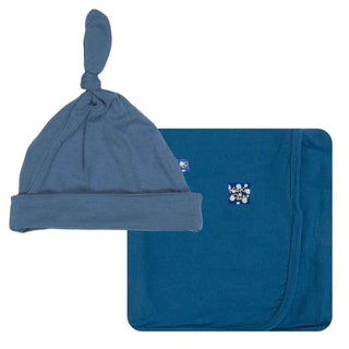 Newborn Baby Swaddling Blanket and Hat Gift Set - Twilight Swaddling Blankets