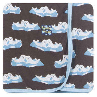 Newborn Swaddling Blanket- Bark Seals Swaddling Blankets