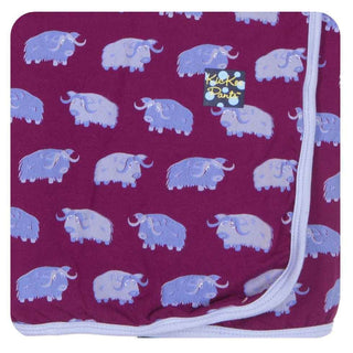 Newborn Swaddling Blanket- Melody Musk Ox Swaddling Blankets