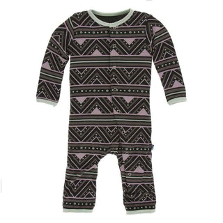 Print Coverall with Snaps - African Pattern Baby & Toddler Sleepwear