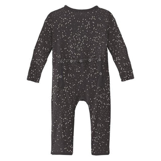 KicKee Pants Print Coverall with Zipper - Midnight Constellations