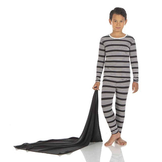 Print Long Sleeve Pajama Set - Zebra Agriculture Stripe Baby & Toddler Sleepwear