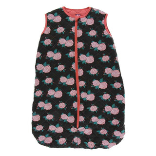 Print Quilted Sleeping Bag - English Rose Garden with English Rose Baby & Toddler Sleepwear