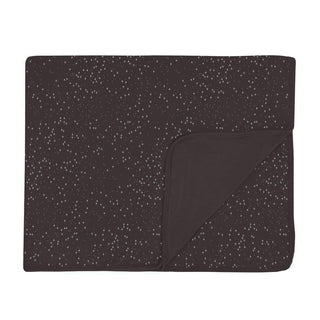 Print Bamboo Toddler Blanket - Midnight Foil Constellations Swaddling & Receiving Blankets