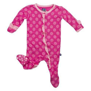 Ruffle Footie Pajama - Candy Floral Baby & Toddler Sleepwear