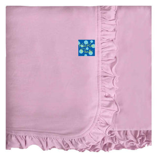 Ruffle Stroller Blanket - Sweet Pea Swaddling & Receiving Blankets