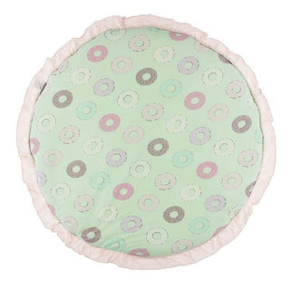 Sherpa-Lined Ruffle Fluffle Playmat - Pistachio Donuts Play Mats