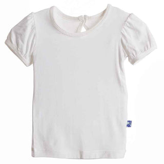 Short Sleeve Puff Tee - Natural Baby & Toddler Tops