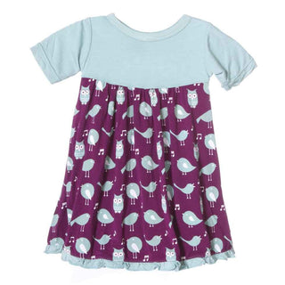 Short Sleeve Swing Dress, Melody Singing Birds Baby & Toddler Dresses