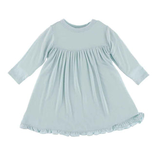 Solid Classic Long Sleeve Swing Dress - Spring Sky Baby & Toddler Dresses